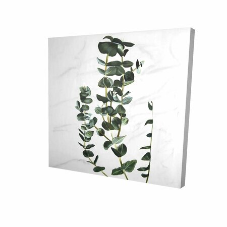 FONDO 16 x 16 in. Eucalyptus Stems-Print on Canvas FO3337497